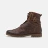 Pier One Leather - Veterboots - Brown -Kleding Discountwinkel 051eef69b5e047c99ad3e4eb398dd6bf