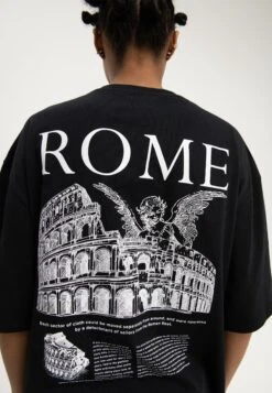 YOURTURN Rome Tee Unisex - T-Shirt Print - Black 9 YOURTURN Rome Tee Unisex - T-Shirt Print - Black -Kleding Discountwinkel 08118908e58b4a0da085e870dddd4421