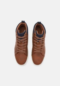 Pier One Sneakers Hoog - Cognac -Kleding Discountwinkel 0aba0c1cbdac41aab583093288086863