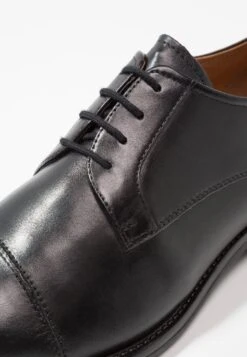 Pier One Leather - Veterschoenen - Black -Kleding Discountwinkel 0c1bf7a563c24491b5fa11d5ce6ed8a8