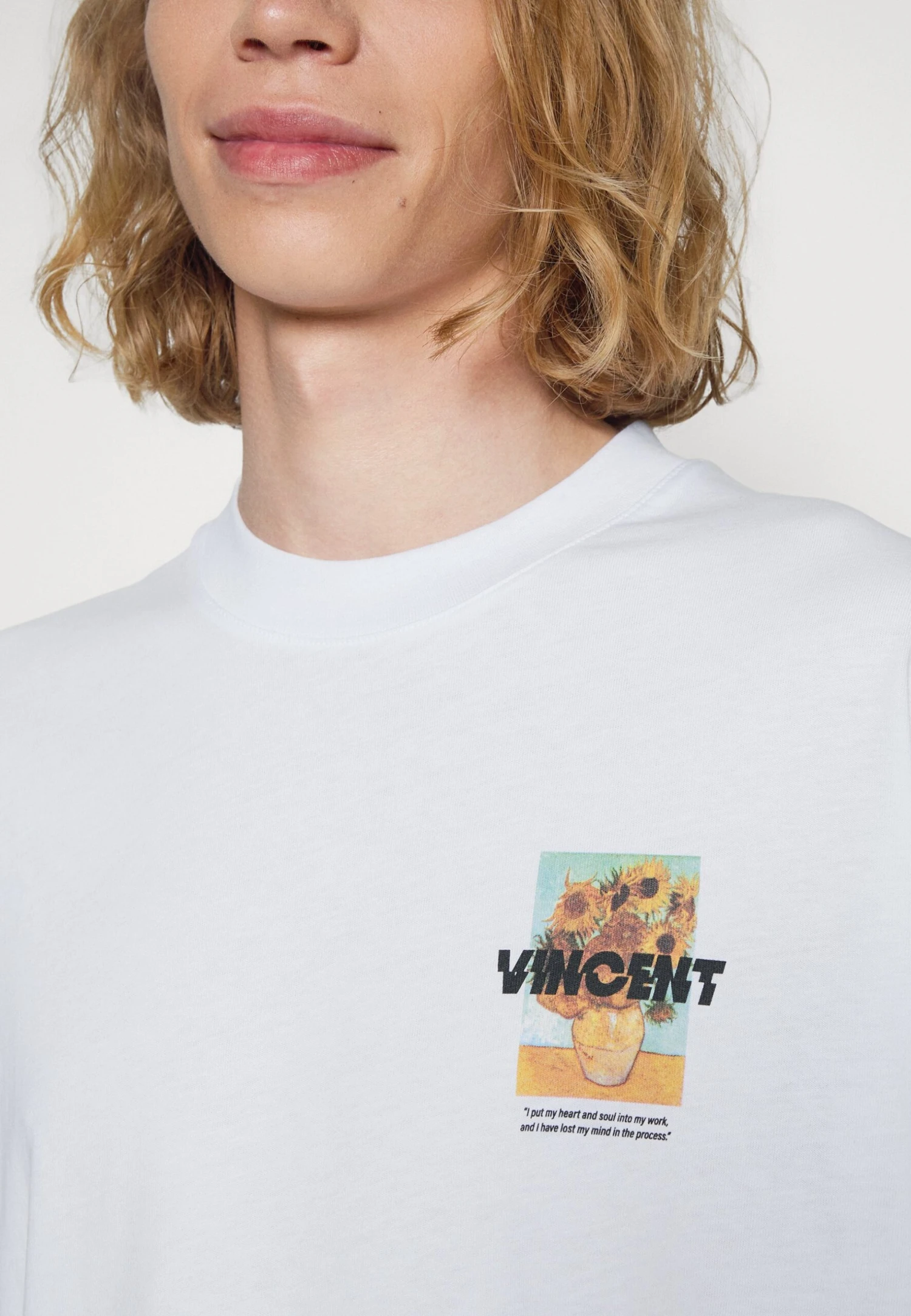 YOURTURN Unisex - T-Shirt Print - White 7 YOURTURN Unisex - T-Shirt Print - White - Afbeelding 5