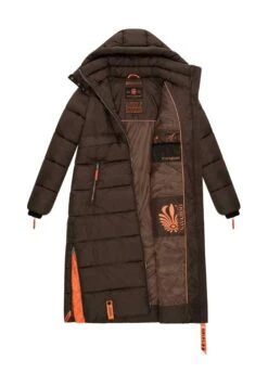 Navahoo Kristallblume - Winterjas - Dark Choco -Kleding Discountwinkel 0de573b7a6864b5498fe242487a61a66