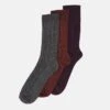 Pier One 3Pack - Sokken - Dark Green/Orange/Bordeaux -Kleding Discountwinkel 1189c863a8cb47e6809f3af9086f140f