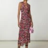 Patrizia Pepe Long - Maxi-Jurk - Martianredflower -Kleding Discountwinkel 1833e45458e746bfa4c829793071eb4a