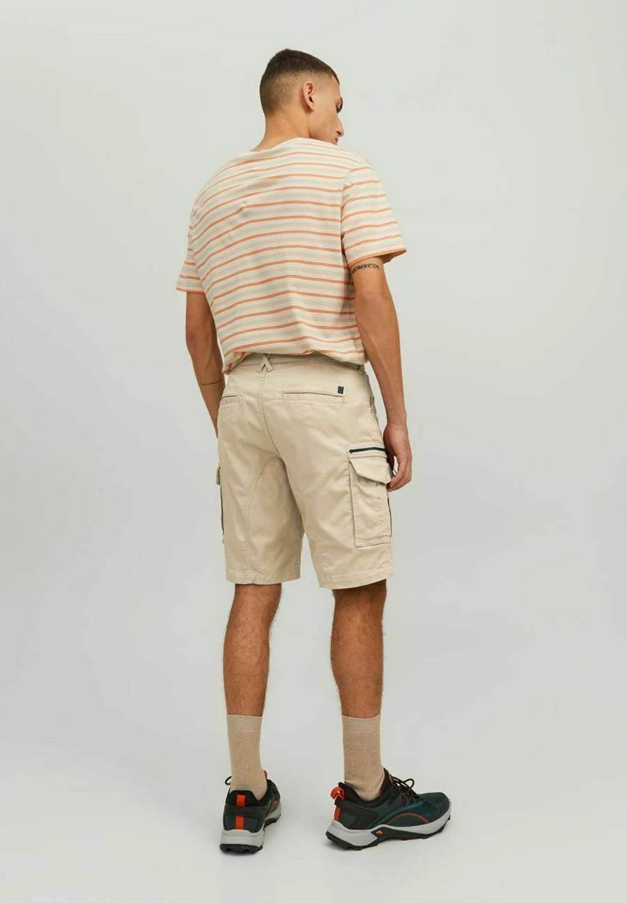 Jack & Jones Unifarbene Dex Mit Cargotaschen - Shorts - Oxford Tan 5 Jack & Jones Unifarbene Dex Mit Cargotaschen - Shorts - Oxford Tan - Afbeelding 3
