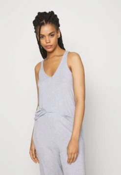 Anna Field 3 Piece Jersey- Pyjama - Mottled Light Grey -Kleding Discountwinkel 1bfe05642f7147408758df1378df58bf