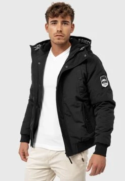 Indicode Jeans Albany - Winterjas - Black -Kleding Discountwinkel 1c4f57a82dc54a6aaa0f274c012688e2