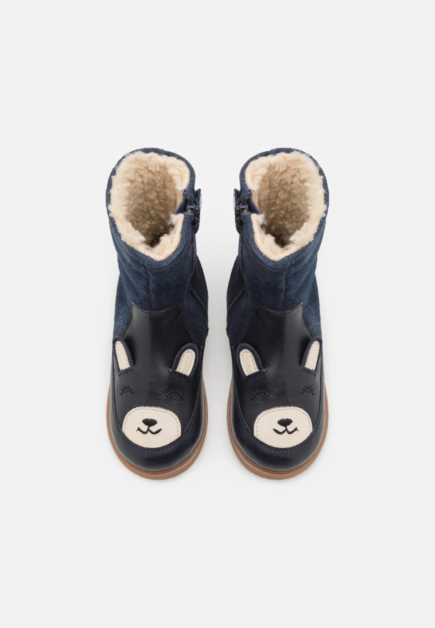 Friboo Leather - Snowboots- Dark Blue 6 Friboo Leather - Snowboots- Dark Blue - Afbeelding 4
