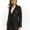 Faina Ikita - Blazer - Schwarz 2 Faina Ikita - Blazer - Schwarz -Kleding Discountwinkel 1f0754d3ed5c42c2abcf118bbd295f2d