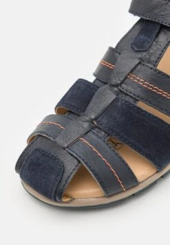 Friboo Leather - Sandalen - Dark Blue -Kleding Discountwinkel 257f430fe0a4465795f1599a33671fc0