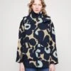 Marimekko Magna Unikko Coat - Parka - Dark Blue, Light Yellow -Kleding Discountwinkel 268c29533fb24202993be044da52be44