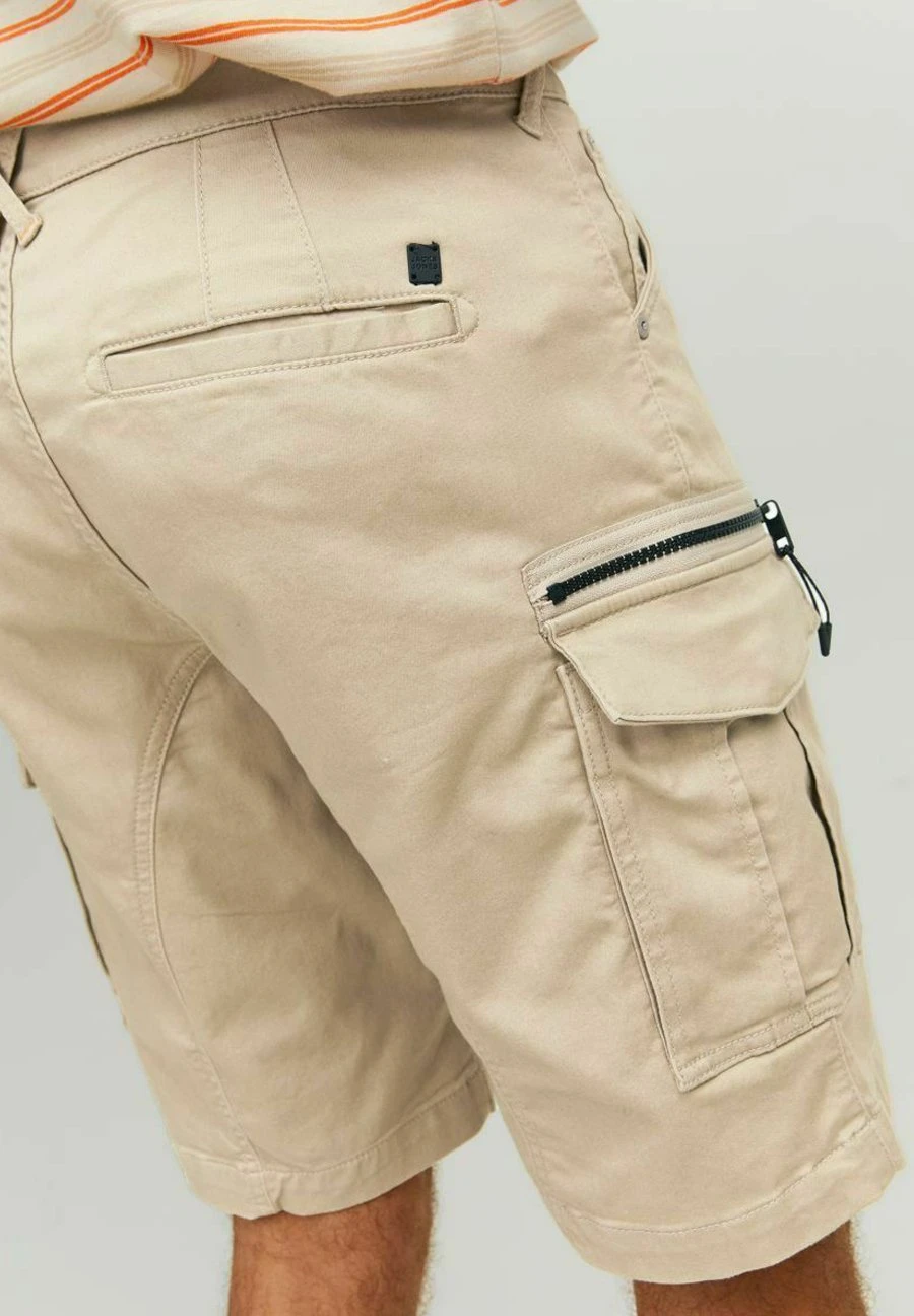 Jack & Jones Unifarbene Dex Mit Cargotaschen - Shorts - Oxford Tan 6 Jack & Jones Unifarbene Dex Mit Cargotaschen - Shorts - Oxford Tan - Afbeelding 4