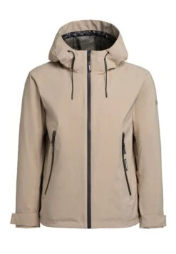 Khujo Neal - Outdoorjas - Beige -Kleding Discountwinkel 287d4f6c55c1450d83236eb6ea2b8fc0
