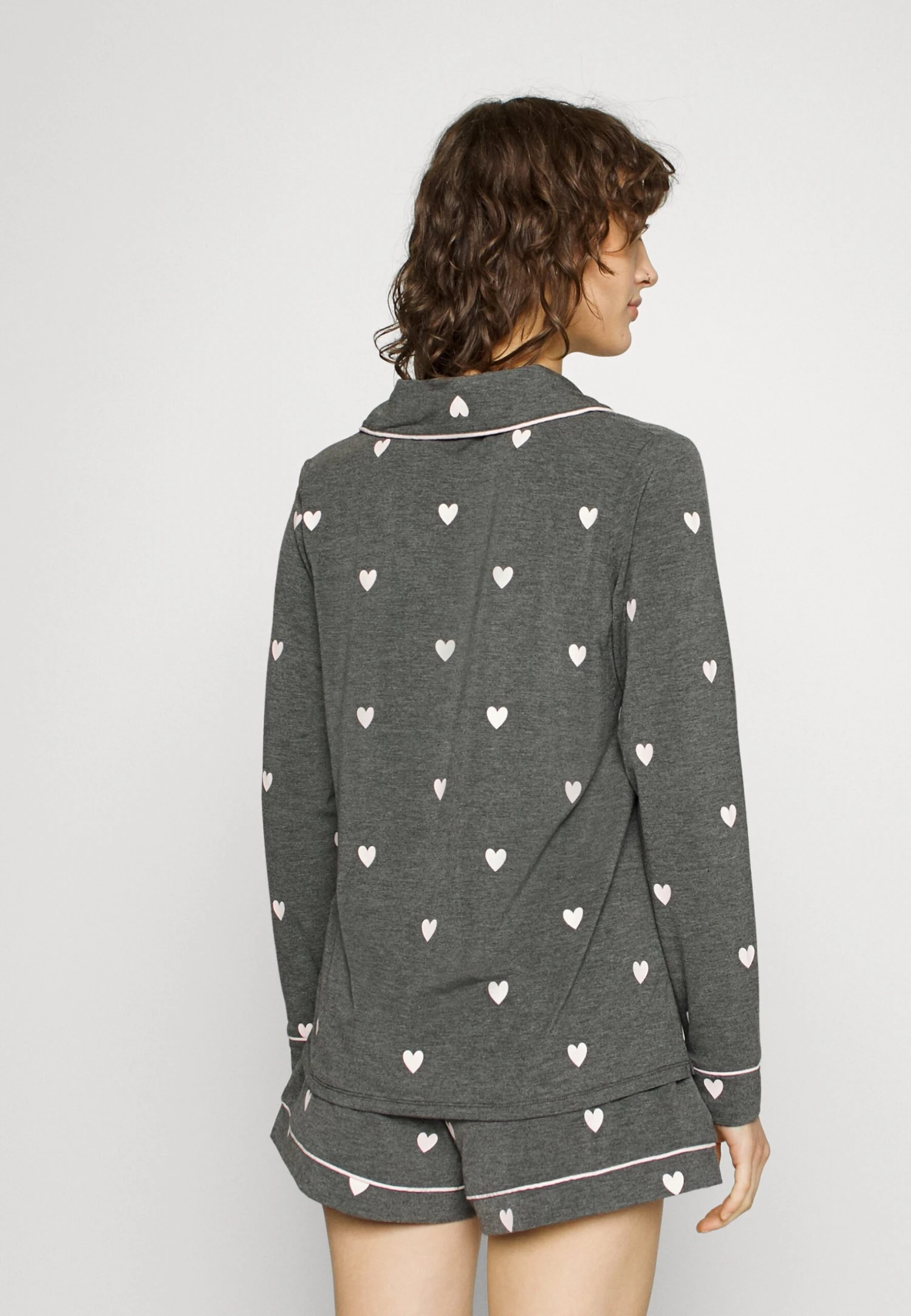 Anna Field Pyjama - Dark Grey/Pink 6 Anna Field Pyjama - Dark Grey/Pink - Afbeelding 4