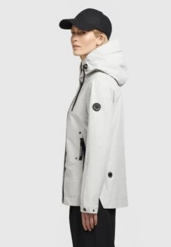 Khujo Kaya - Outdoorjas - Hellgrau -Kleding Discountwinkel 2b9d16b2536b4179a76e972a1a1062e5