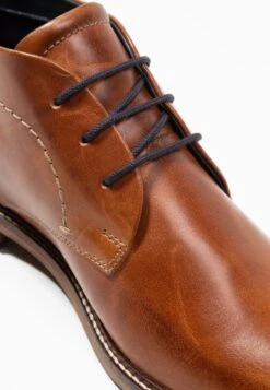 Pier One Leather - Veterschoenen - Cognac -Kleding Discountwinkel 2bbed48347414e5d9bfaa307a1cddb65
