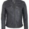 Lee Cooper Bryton - Leren Jas - Vintage Black -Kleding Discountwinkel 2c0c02fb13f54aa590821cc8aef4bb54