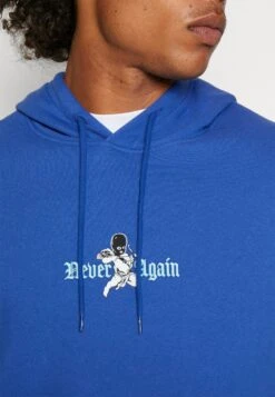YOURTURN Never Again Hoodie Unisex - Hoodie - Dark Blue -Kleding Discountwinkel 2d8a85854f2e4b19af2448f09bac9708