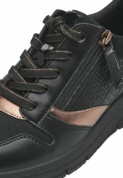 Tamaris Sneakers Laag - Black Copper -Kleding Discountwinkel 32a2d4840f7641b6a7b1a251f456bcb0