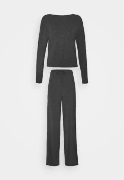 Anna Field Wide Leg - Pyjama - Dark Grey -Kleding Discountwinkel 34c4b3211e1c41ff8ea8df81296bd993