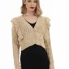 Faina Vest - Sand -Kleding Discountwinkel 34f0113344ba450496ebc9f8fb8fe98a
