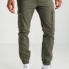 Pier One Cargobroek - Olive -Kleding Discountwinkel 38b5161f9e6a4fada25c0f77c5e979fc