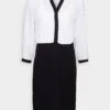 Anna Field Blousejurk - Black/White -Kleding Discountwinkel 38ecc290fcb8439180a4270faceaa58a