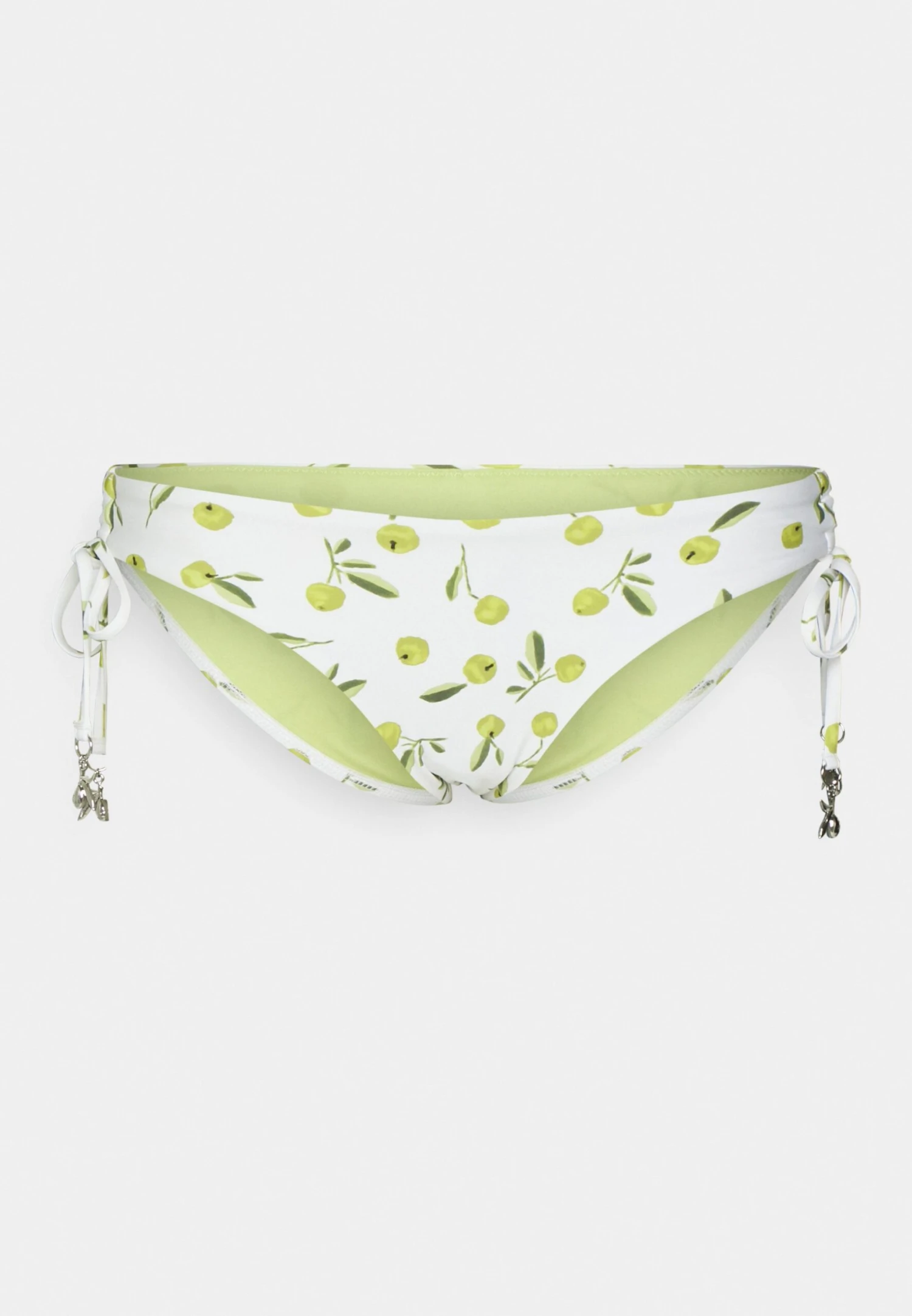 Seafolly Summer Crush Loop Tie Side Pant - Bikinibroekje - Soft Olive 6 Seafolly Summer Crush Loop Tie Side Pant - Bikinibroekje - Soft Olive - Afbeelding 4
