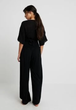 Seafolly Beach Basics Shirred Waist Wrap Pant - Strandaccessoire - Black -Kleding Discountwinkel 3b1d3bca3f7e4129b7c33e1c4e3caccc