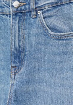 PULL & BEAR High Waist - Straight Leg Jeans - Stone Blue Denim -Kleding Discountwinkel 3d6538f94d9e47d38ecce7d75d1ce112