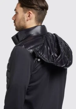 Khujo Bolt Shiny - Jas - Schwarz -Kleding Discountwinkel 401b90e0e713444ebadcfe224fcb84f6