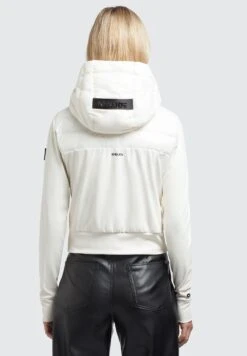 Khujo Dalis Shiny - Jas - Cremeweiß -Kleding Discountwinkel 4348a1c556f9409bb90dd760c449f0c8