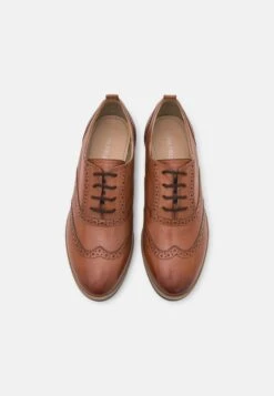 Anna Field Leather- Veterschoenen - Cognac 13 Anna Field Leather- Veterschoenen - Cognac -Kleding Discountwinkel 434c1f2c47904de1be8212881283ceac