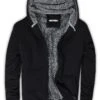 Slim Fit - Hoodie - Black 2 Slim Fit - Hoodie - Black -Kleding Discountwinkel 43a2eb4c7c4742f9812245005a063ea7