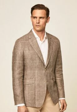 Hackett London Pow - Blazer - Taupe -Kleding Discountwinkel 44822d7d1d4b42a58638bd4503de1060