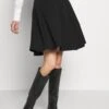 Anna Field Basic Mini A-Line Skirt - Minirok - Black -Kleding Discountwinkel 463ee107b5bb41bc8529e1f7aa418e7f