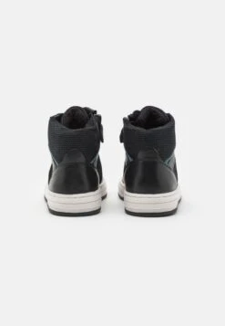 Friboo Leather - Sneakers Hoog - Black -Kleding Discountwinkel 4799674aa8844eaa846dfa091de31e47