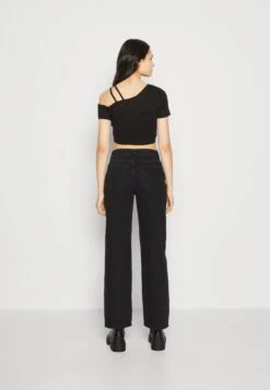 Even&Odd Relaxed Fit Jeans - Black Denim 10 Even&Odd Relaxed Fit Jeans - Black Denim -Kleding Discountwinkel 491db932c5c843bba417027e9da58a24