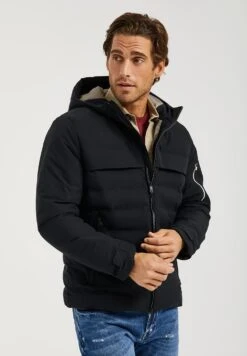 POLO CLUB Hooded Osvald - Winterjas - Black -Kleding Discountwinkel 49b1e52c972840659e03408a9d511679