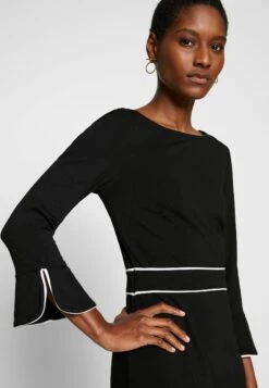 Anna Field Etui-Jurk - Black/White -Kleding Discountwinkel 49bf314d56f8479c9c451c7bcaad808f