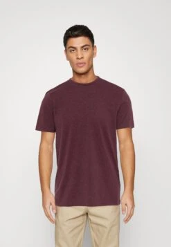 Pier One 7 Pack - T-Shirt Basic - Blue/Mottled Bordeaux/White -Kleding Discountwinkel 4a8b7c59da094e668883e9f6ee9f1a94