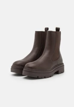 Even&Odd Enkellaarsjes Met Plateauzool - Brown -Kleding Discountwinkel 4d0bb7cc64784ca8aec83d2055b643d0