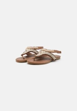 Anna Field Teensandalen - Beige 10 Anna Field Teensandalen - Beige -Kleding Discountwinkel 501108887f7f4ab1a17bedabf9bbcb94