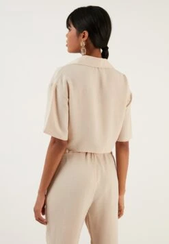 LELA Regular Fit - Overhemdblouse - Stone -Kleding Discountwinkel 5446cfcaf85c40fc8c463e072025e79f
