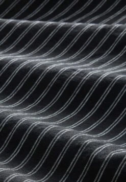 TOM TAILOR Denim Mit Stehkragen - Overhemd - Black Stripe -Kleding Discountwinkel 55e3c385220240b49775f6060e8ab244