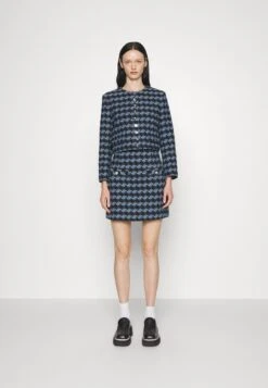 Sandro Recoupe - Blazer - Bleu/Noir -Kleding Discountwinkel 581025cfeebb4a8f8d002e0a24071586