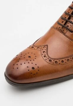 Pier One Leather - Veterschoenen - Cognac -Kleding Discountwinkel 59740059f0904578bc02e2845a6f9e11