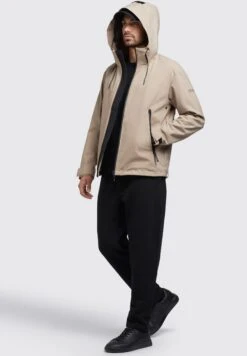Khujo Neal - Outdoorjas - Beige -Kleding Discountwinkel 5974ed5722fb4f05afa7f70994e88713