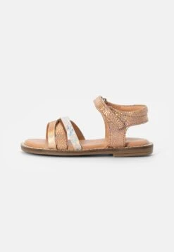 Friboo Leather Sandals - Sandalen - Rose Gold Coloured