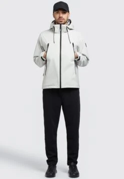 Khujo Adam - Regenjas - Hellgrau 14 Khujo Adam - Regenjas - Hellgrau -Kleding Discountwinkel 5bdac6b28a8b45baab1bf61cb6e79322